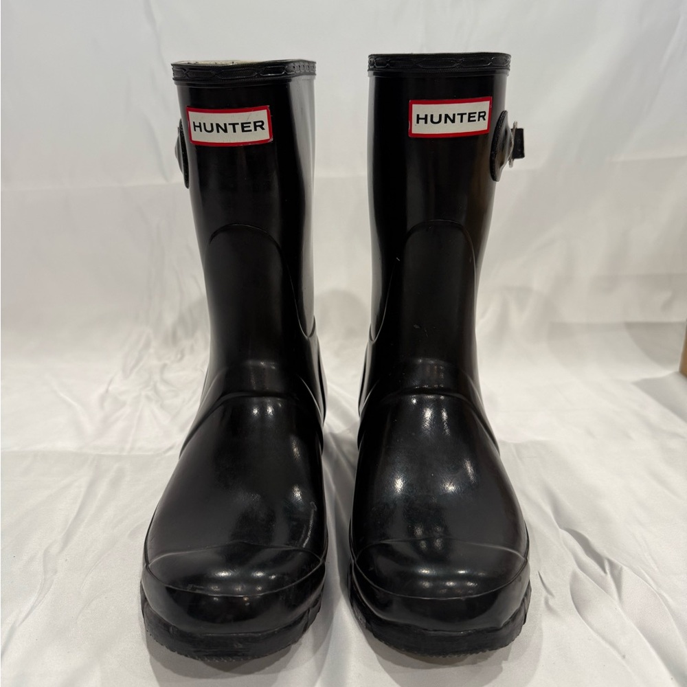 Hunter Mid Glossy Boots